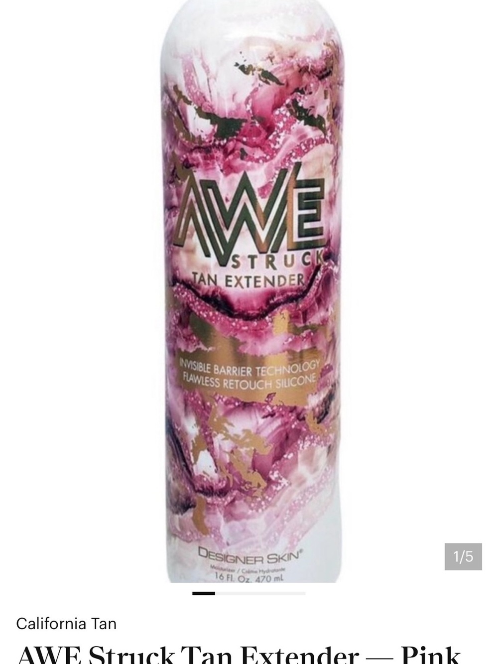 AWE Struck Tan Extender by Designer Skin
